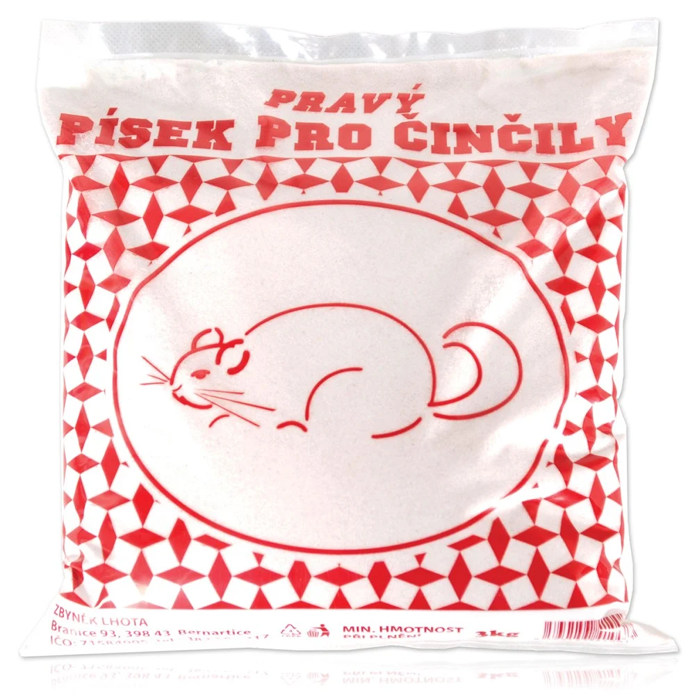 Písek pro činčily 3kg 06286