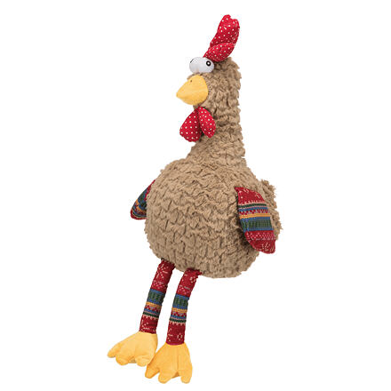 Rooster, plyšový kohout, šustivá folie uvnitř 60 cm