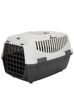 Transportní box CAPRI I, XS: 32x31x48cm (max. 6kg) - světle šedá/šedá