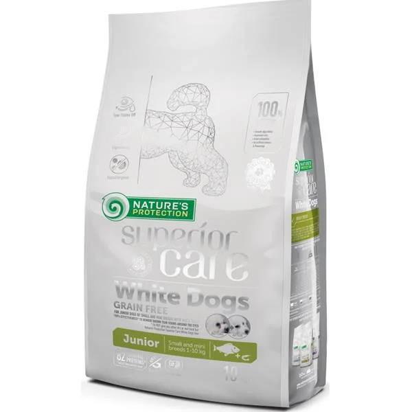 Nature’s Protection Dog Dry Superior Junior SB White Wh Fish 10 kg