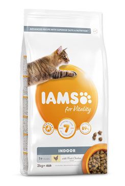 IAMS for Vitality Indoor Cat Food with Fresh Chicken 2 kg