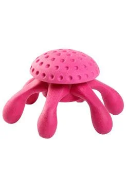 Hračka pes OCTUPUS MAXI plov. z TPR pěny KW růžová