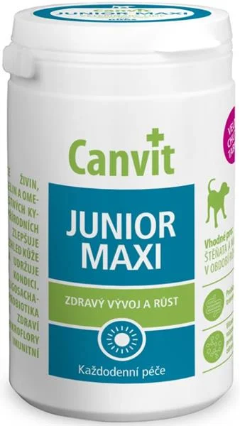 Canvit Junior MAXI pro psy ochucený 230 g