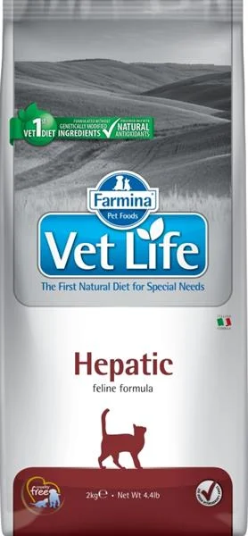 Vet Life Natural CAT Hepatic 2 kg