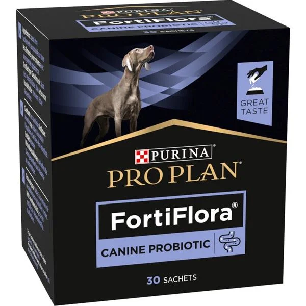 PURINA PRO PLAN Vet Diets Forti Flora Probiotické doplňkové krmivo pro psy 30x1 g