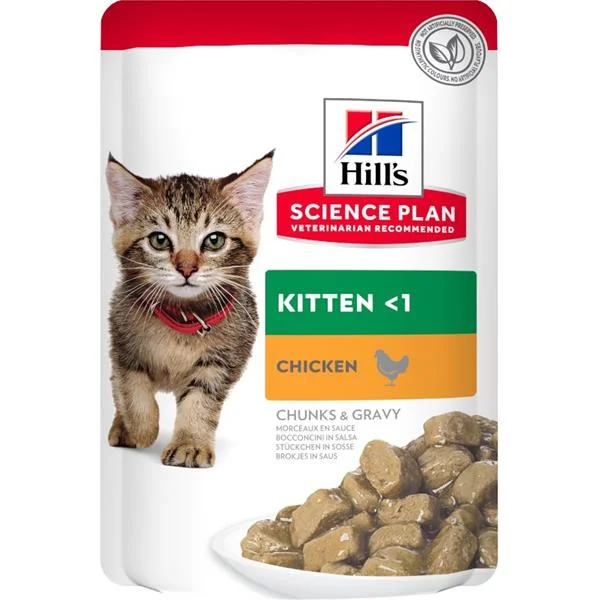 Hill´s Hill's Science Plan Feline Kitten Chicken kapsička 12 x 85 g
