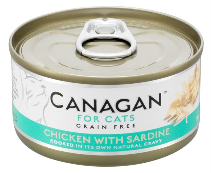 Canagan Cat konz. - Kuře a sardinky 75 g