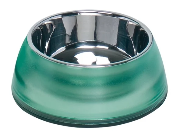 Nobby Diva Clear miska v zeleném pouzdře 500ml