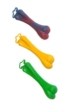 Hračka pes Kost Vanilková plovací velká 17 cm