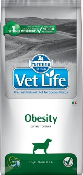 Vet Life Natural DOG Obesity 12 kg