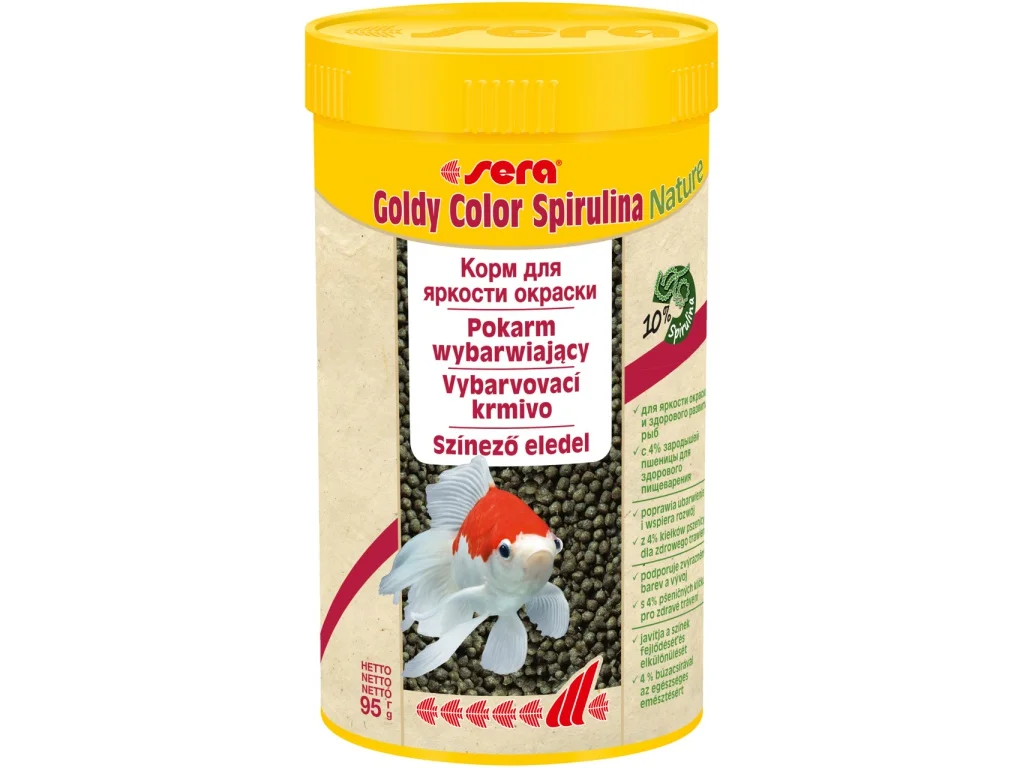 sera GmbH sera goldy color spirulina Nature 250 ml