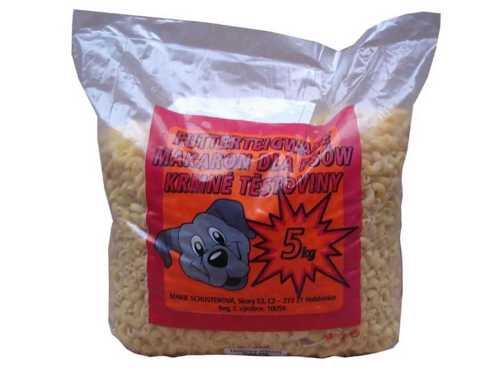 Těstoviny světlé kolínka 5 kg Těstoviny světlé kolínka 5 kg