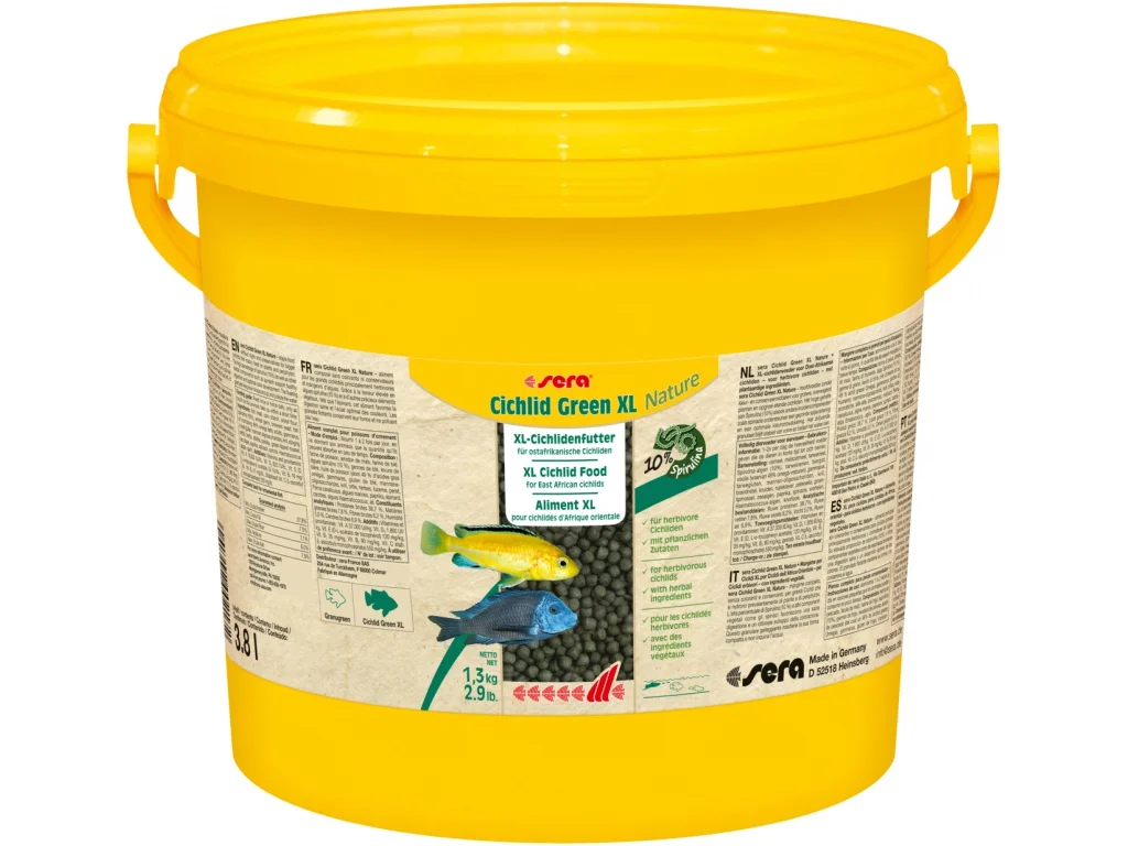 sera GmbH sera Cichlid Green XL Nature 3800 ml