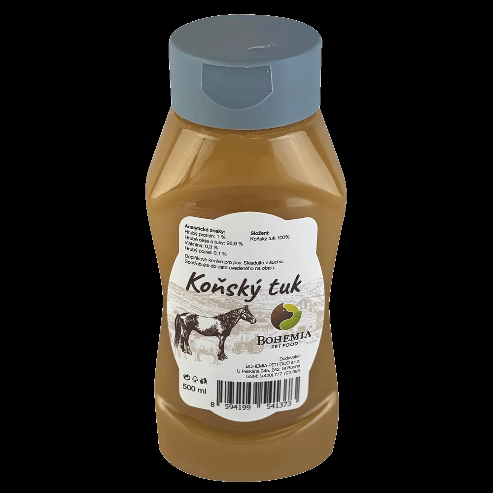 Bohemia Pet Food BOHEMIA Koňský tuk 500ml