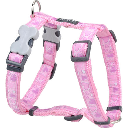 Postroj RD 20 mm x 45-66 cm - Breezy Love Pink