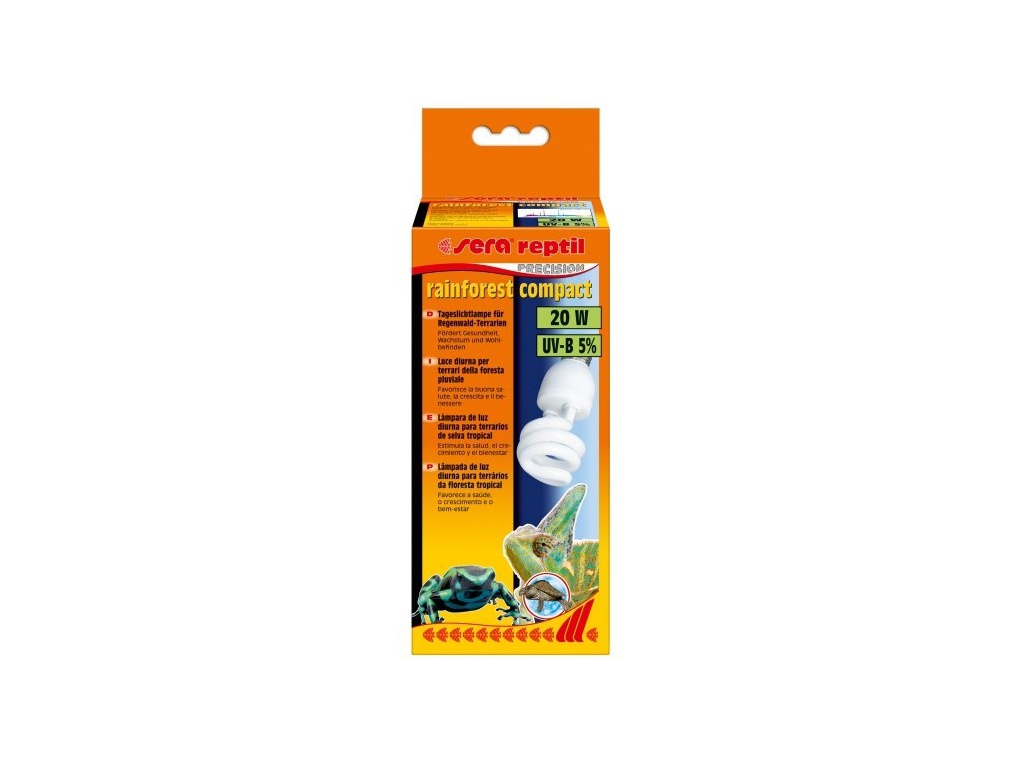 sera GmbH sera reptil rainforest compact 5% (20W)