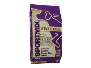 SPORTMIX WHOLESOMES SPORTMIX Dog Wholesomes jehněčí s hnědou rýží 22/12 12kg