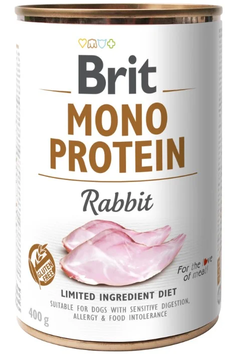 Konzerva BRIT Mono Protein Rabbit 400 g