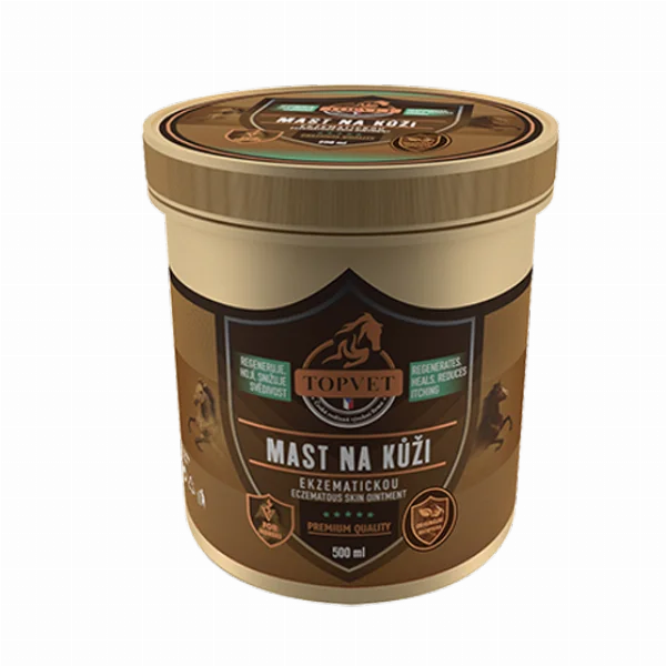 Mast na ekzematickou kůži hojivá TOPVET  500ml