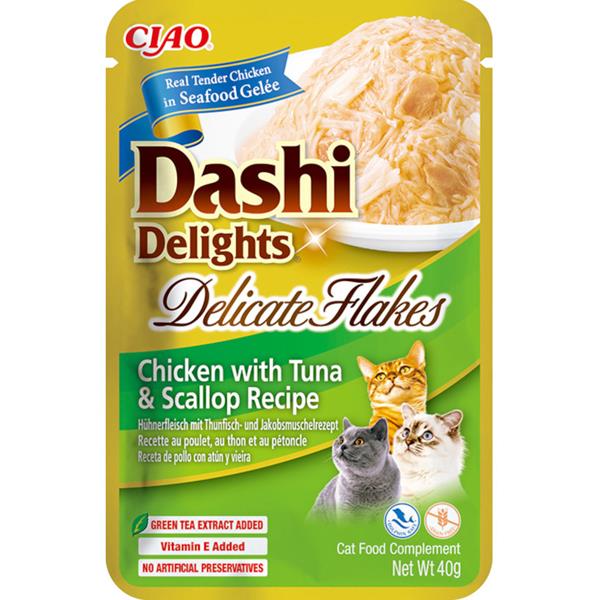 Churu Dashi Del.Delicate kaps.kuře,tuňák,hřeb.40 g