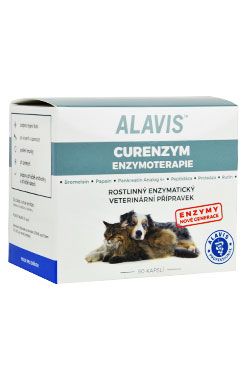 Alavis Enzymoterapie-Curenzym pro psy a kočky 80 cps
