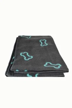 Deka Beany 100×70cm hnědo-šedá