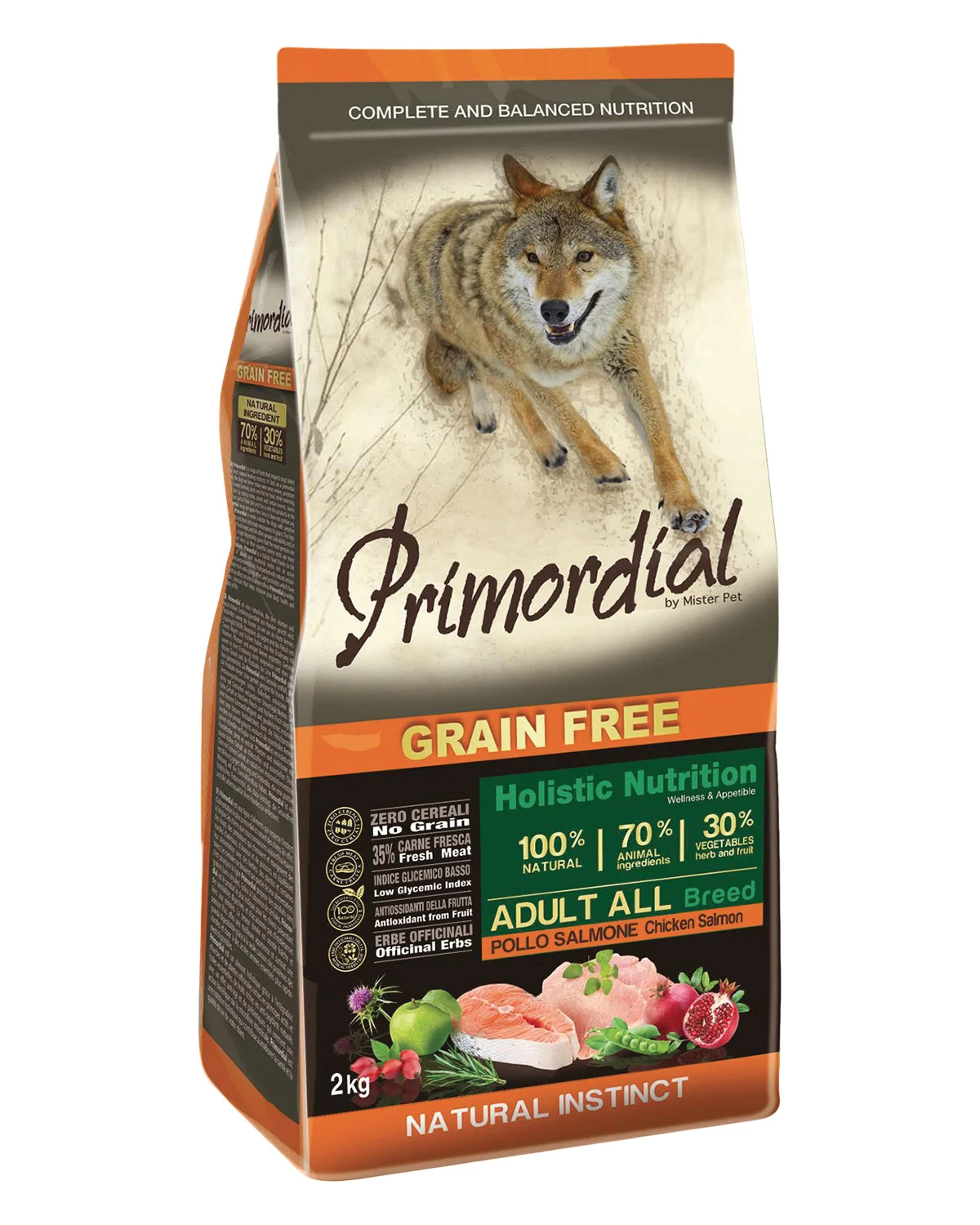 PRIMORDIAL Adult Chicken&Salmon 2 kg