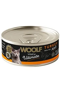 WOOLF Wildcat Ultimate konz Turkey pate  85g