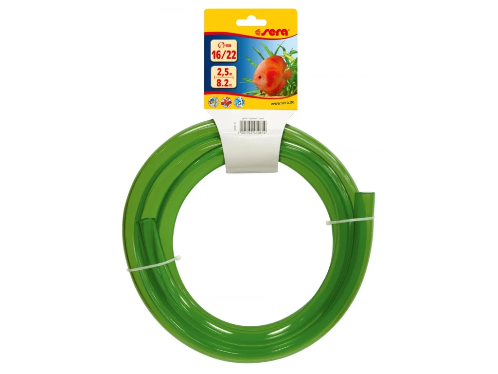 sera GmbH sera pružná hadice na vodu 16/22 2,5 m zelená