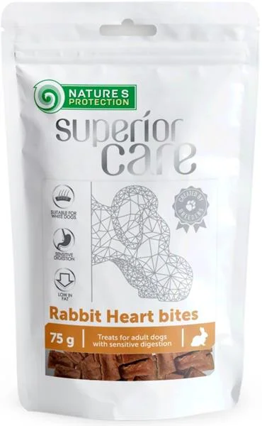 Nature's Protection Superior Care Dog Snack králičí kousky 75 g