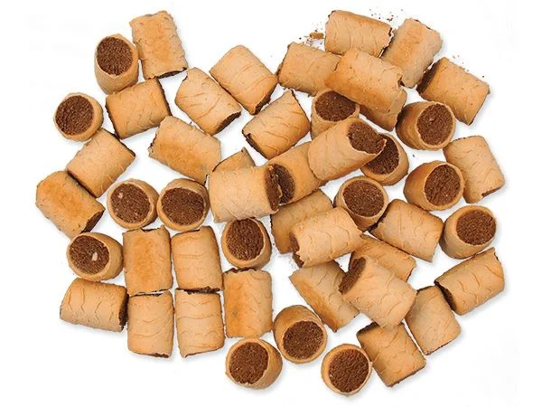 Rollos morkové - doplňkové krmivo pro psy, tubus 2kg