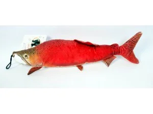 HRAČKY SALAČ Losos - pískací 40cm