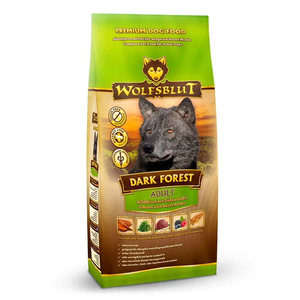Wolfsblut Dark Forest Adult 2x12,5kg - zvěřina s batáty