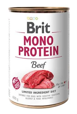 Konzerva BRIT Mono Protein Beef 400 g