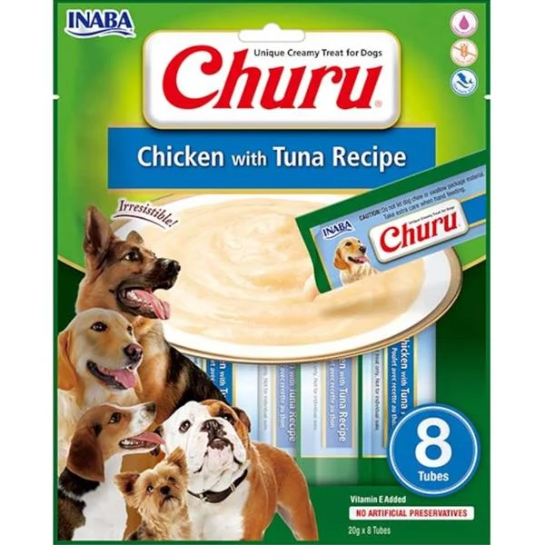 Churu Dog Chicken&Tuna 8x20g
