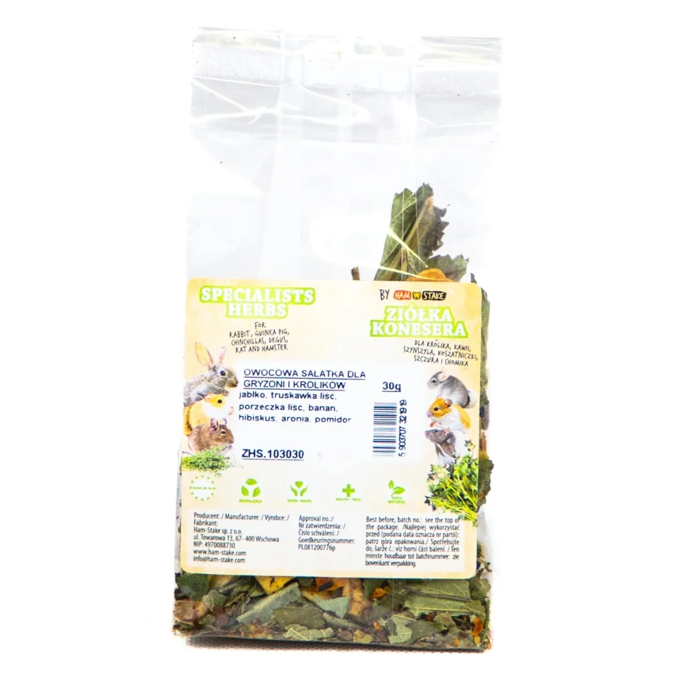 Ham-Stake Ovocný salát pro hlodavce a králíky 30g