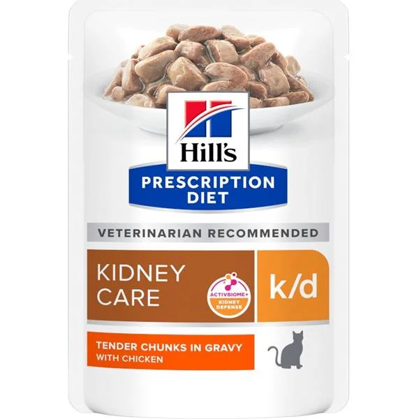 Hill's Precription Diet Hill's Prescription Diet Feline k/d kapsička Chicken 12 x 85 g