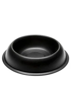 Miska kovová protiskluz MIRA black 500 ml/21 cm