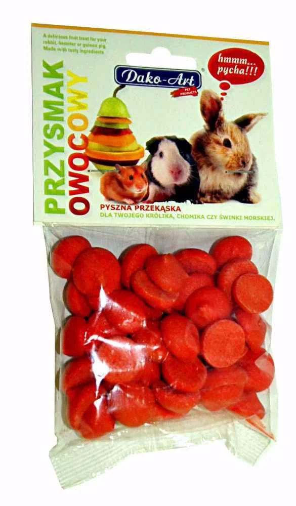 Pochoutka ovocná hlodavec Dako 40 g
