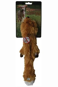 Hračka pes Liška pískací Skinneeez 61 cm