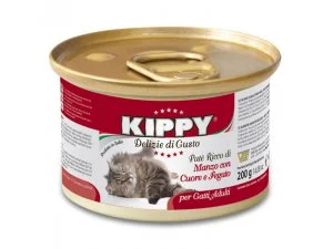 KIPPY Cat hov/srd./játra 200g/24kart.