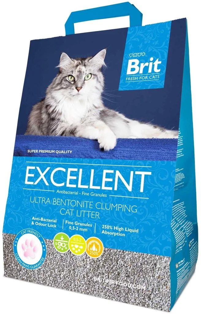 Kočkolit BRIT Fresh for Cats Excellent Ultra Bentonite 5 kg
