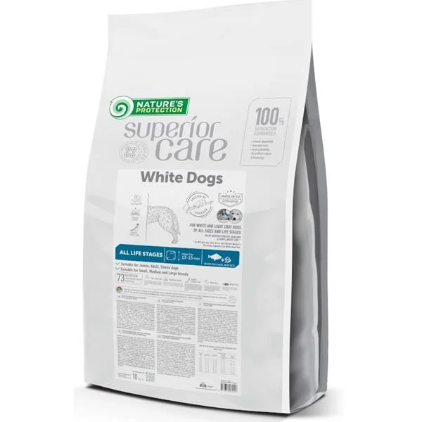 Nature's Protection Superior Care Dog Dry White Dogs White Fish 10 kg