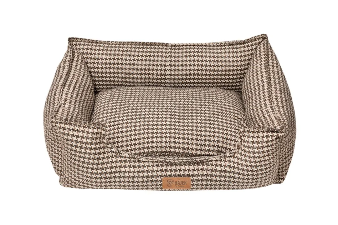 Hájek Pet Fashion HPF Pelech FRENCH BED XL - VR01 tmavě hnědý