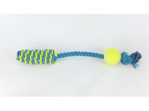 HRAČKY SALAČ Přetahovadlo s tenisovým míčkem 40cm