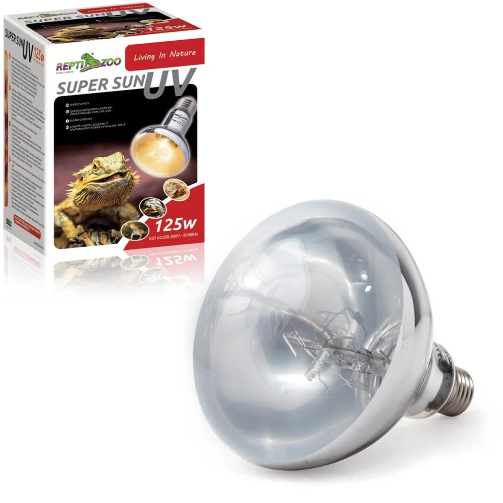 ReptiZoo Super Sun žárovka UVA/UVB 125w
