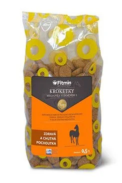 FITMIN Horse kroketky mrkev+ vit. E 500 g