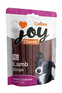 Calibra Joy Dog Classic Lamb Strips  NEW 80g