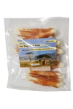 Pochoutka Tresčí plátky s kuřecím masem měkké  250g