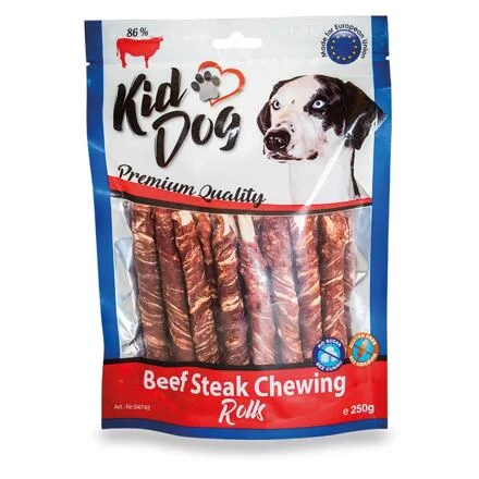 KIDDOG hovězí steak na buvolí tyčince 8 mm/12 cm 250 g